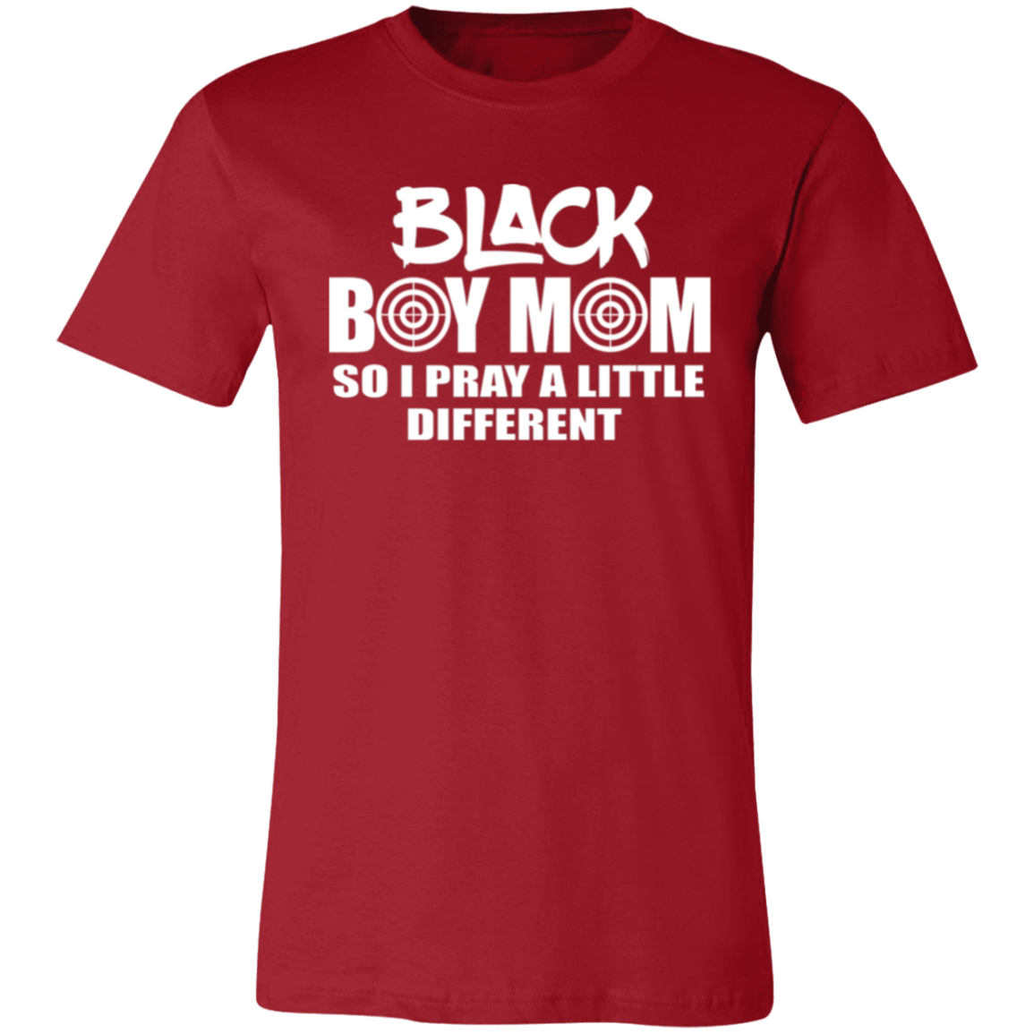 Short-Sleeve T-Shirt- Black Boy Mom