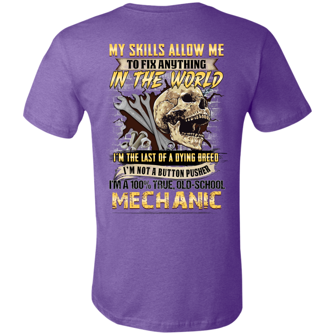 Short-Sleeve T-Shirt-- Old School Mechanic