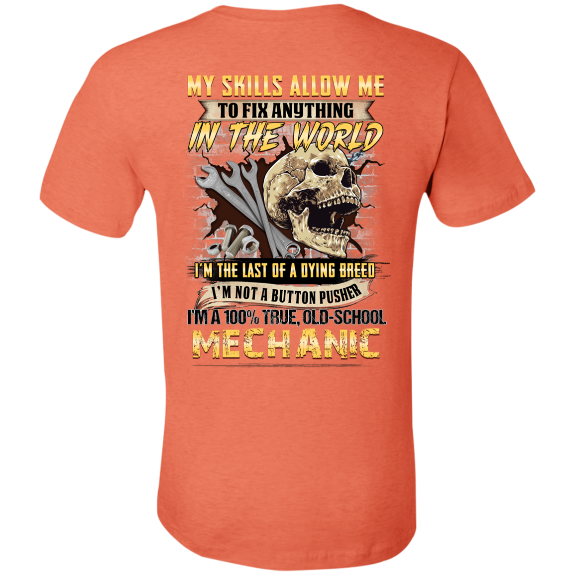 Short-Sleeve T-Shirt-- Old School Mechanic