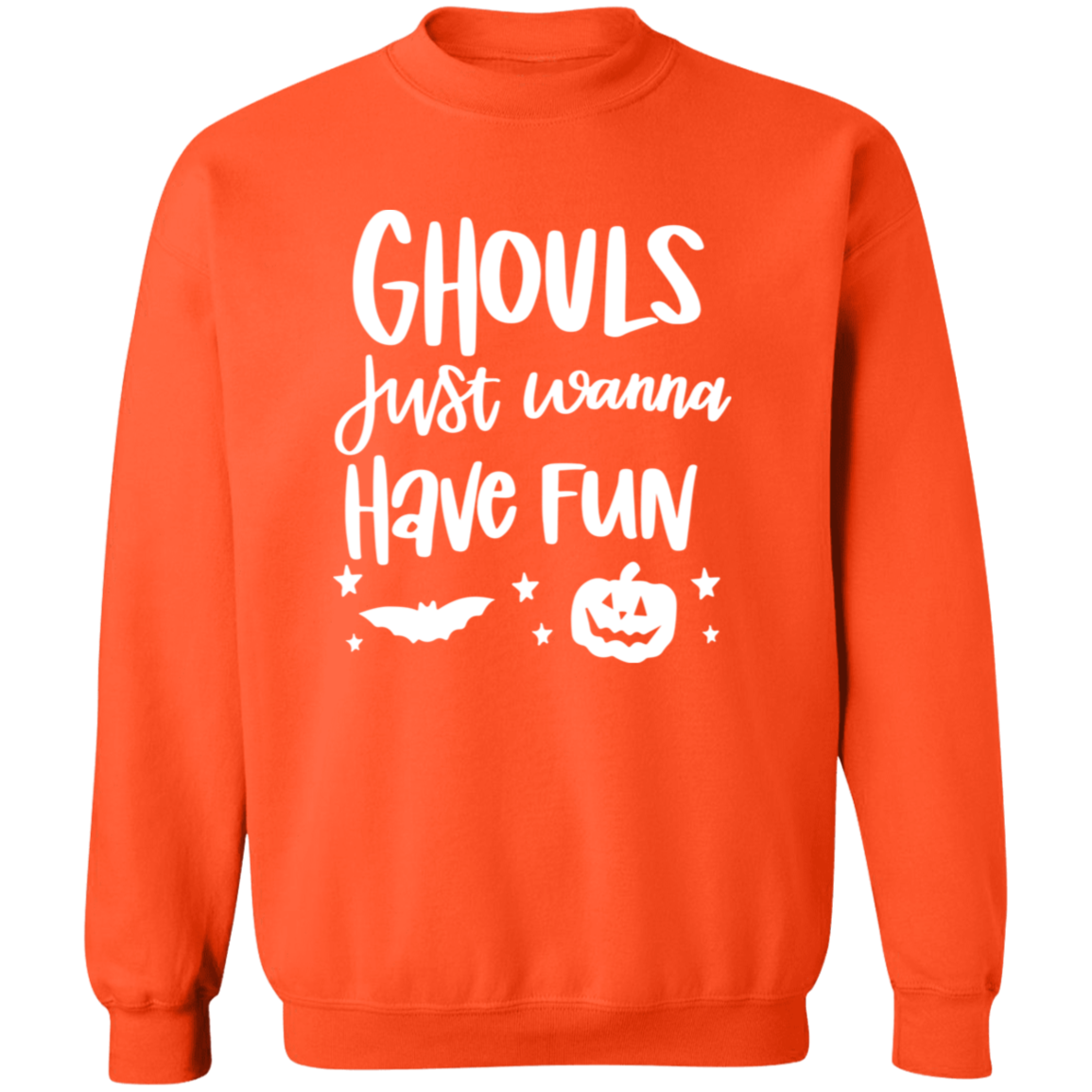 Gouls wanna have fun Crewneck Pullover Sweatshirt