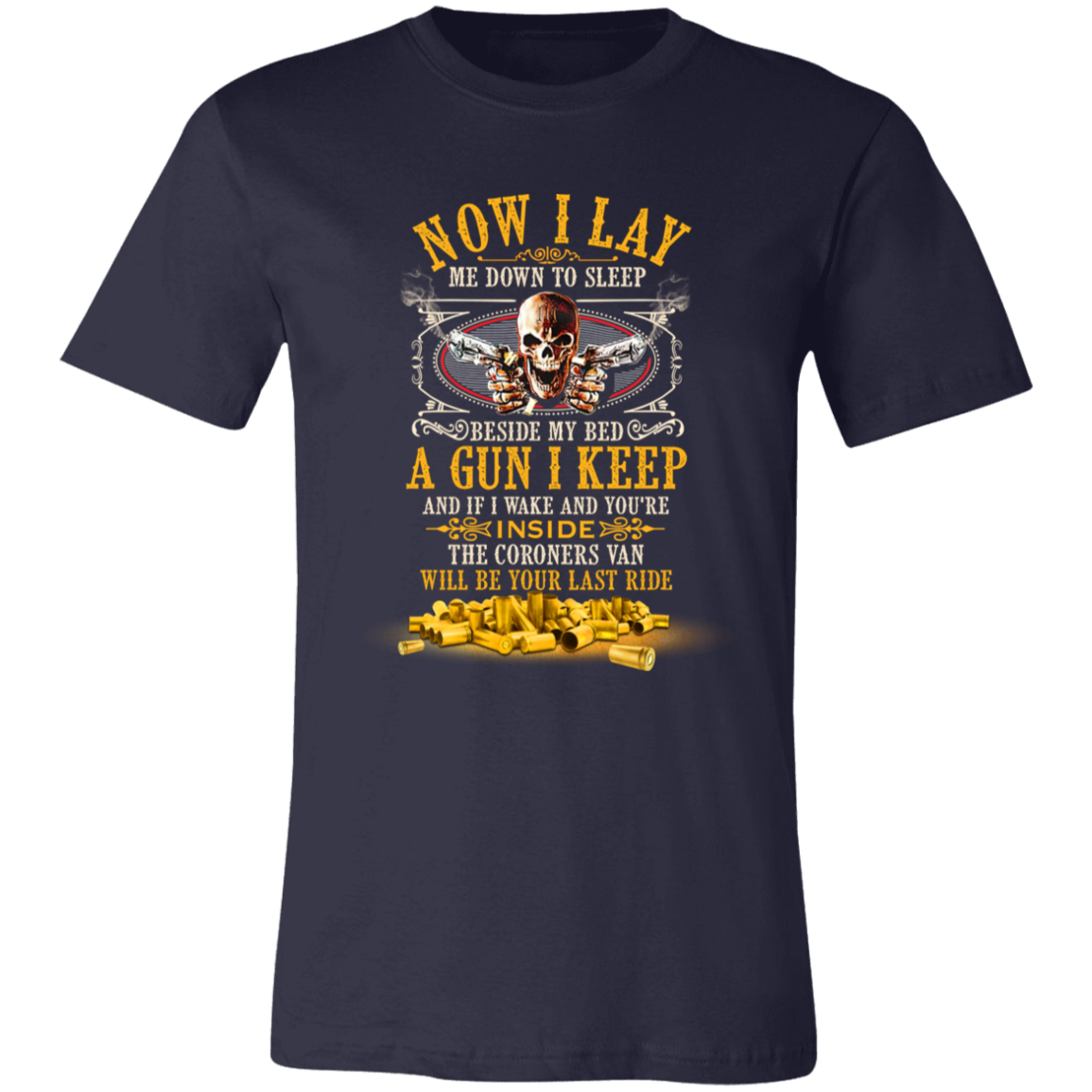 Short-Sleeve T-Shirt- Now I Lay Me Down To sleep