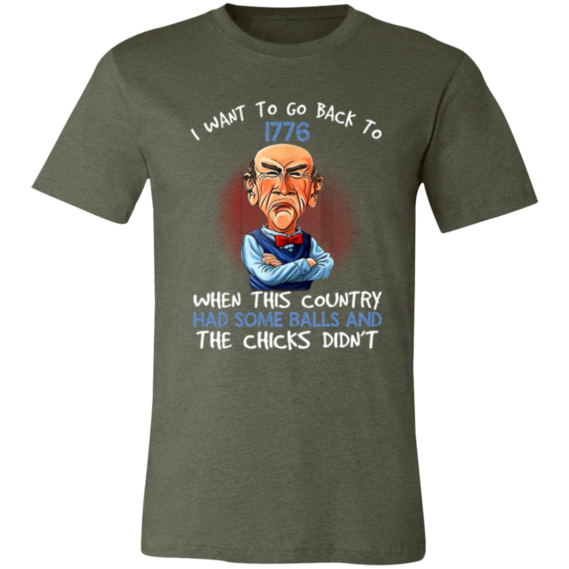Short-Sleeve T-Shirt | I Want To Go Back To 1776