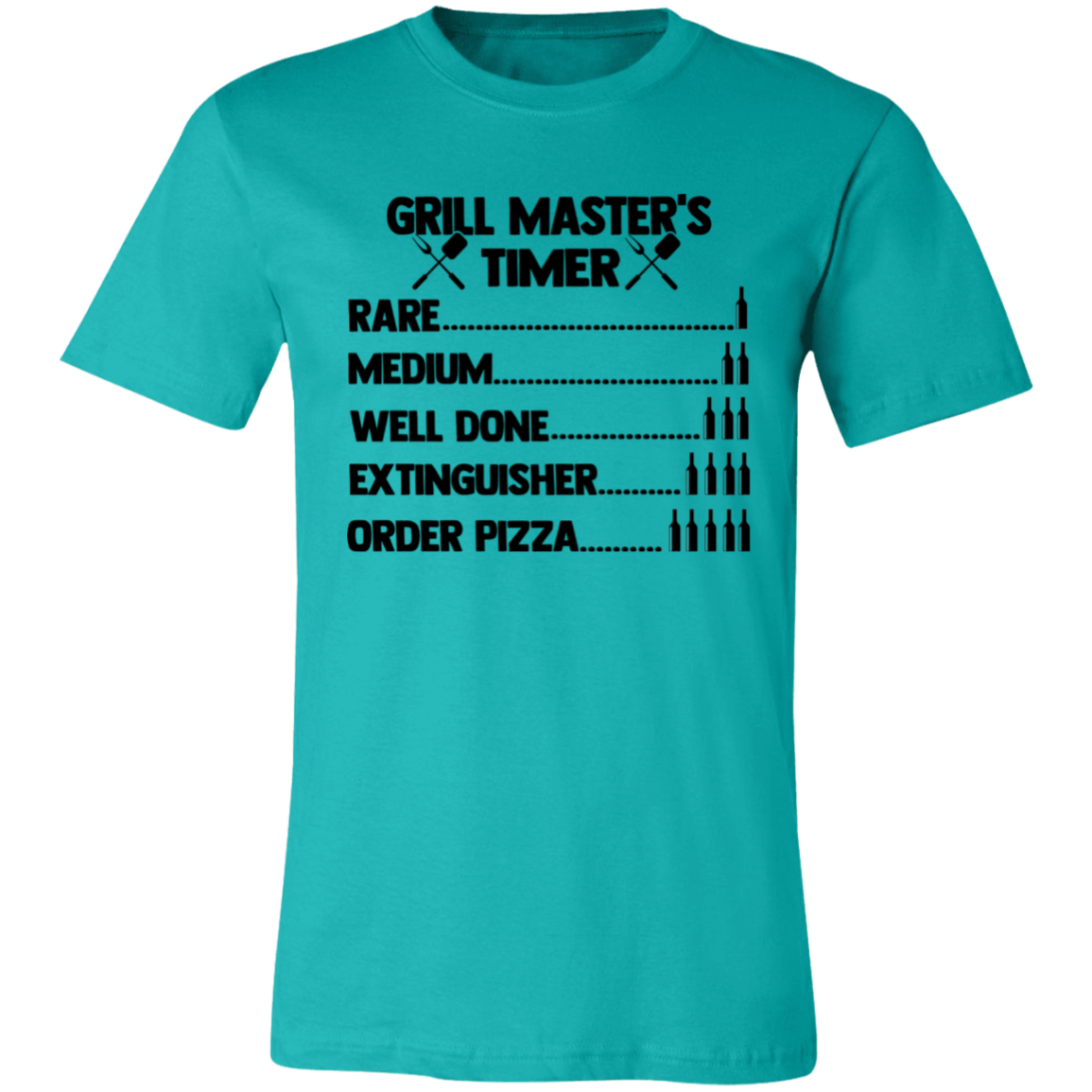 Short-Sleeve T-Shirt-- Grillmaster Timer