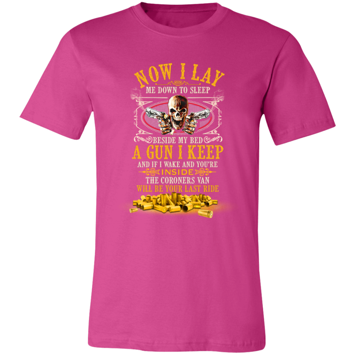 Short-Sleeve T-Shirt- Now I Lay Me Down To sleep