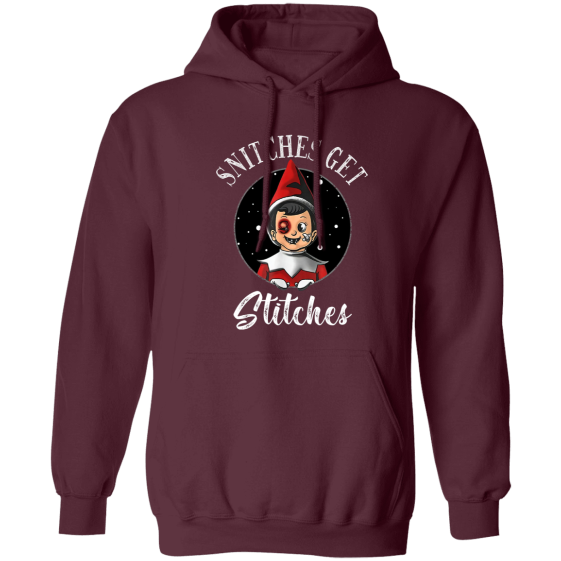 Snitches Get Stiches Pullover Hoodie Limited