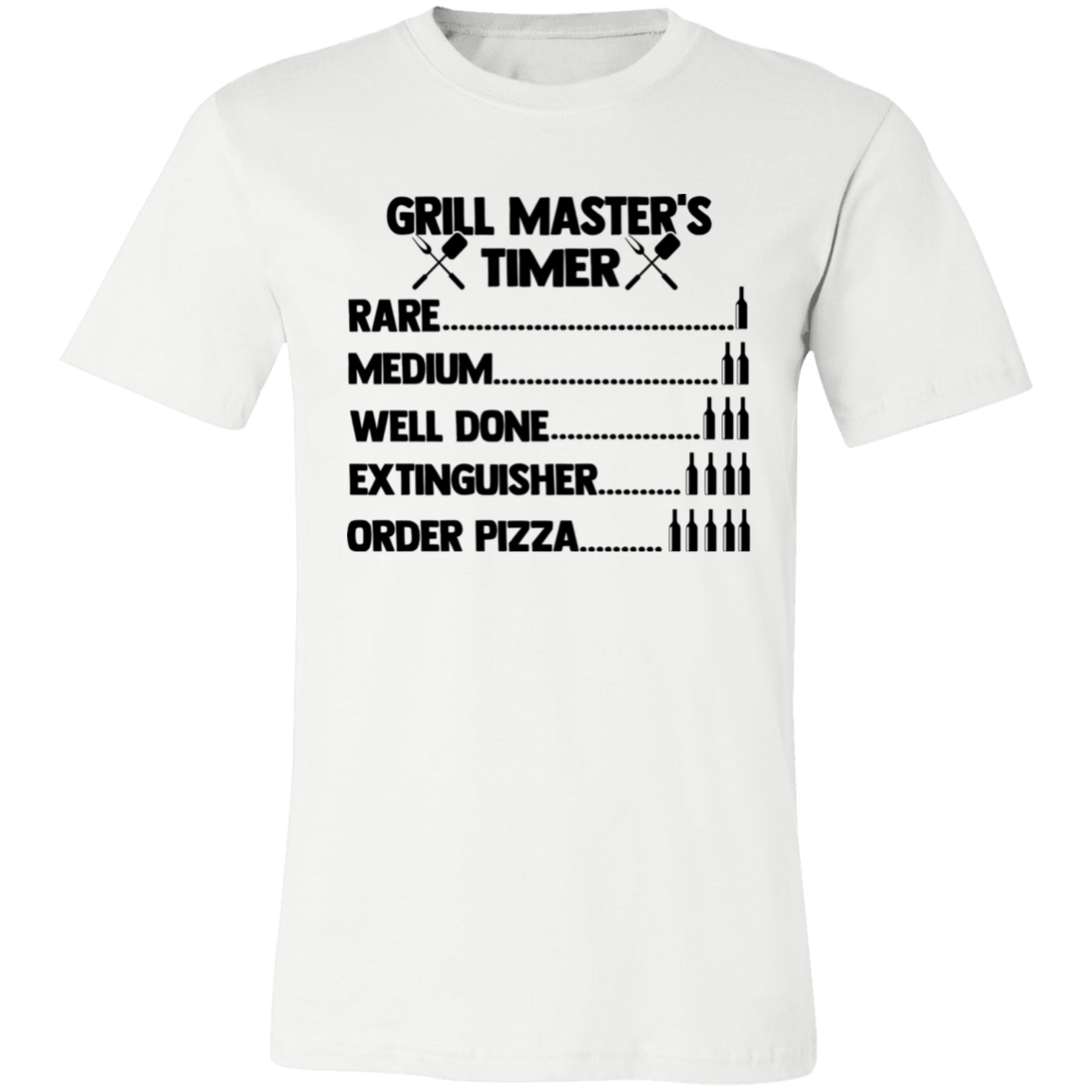 Short-Sleeve T-Shirt-- Grillmaster Timer