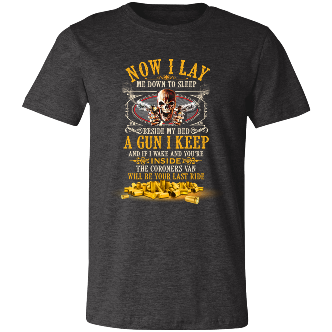 Short-Sleeve T-Shirt- Now I Lay Me Down To sleep