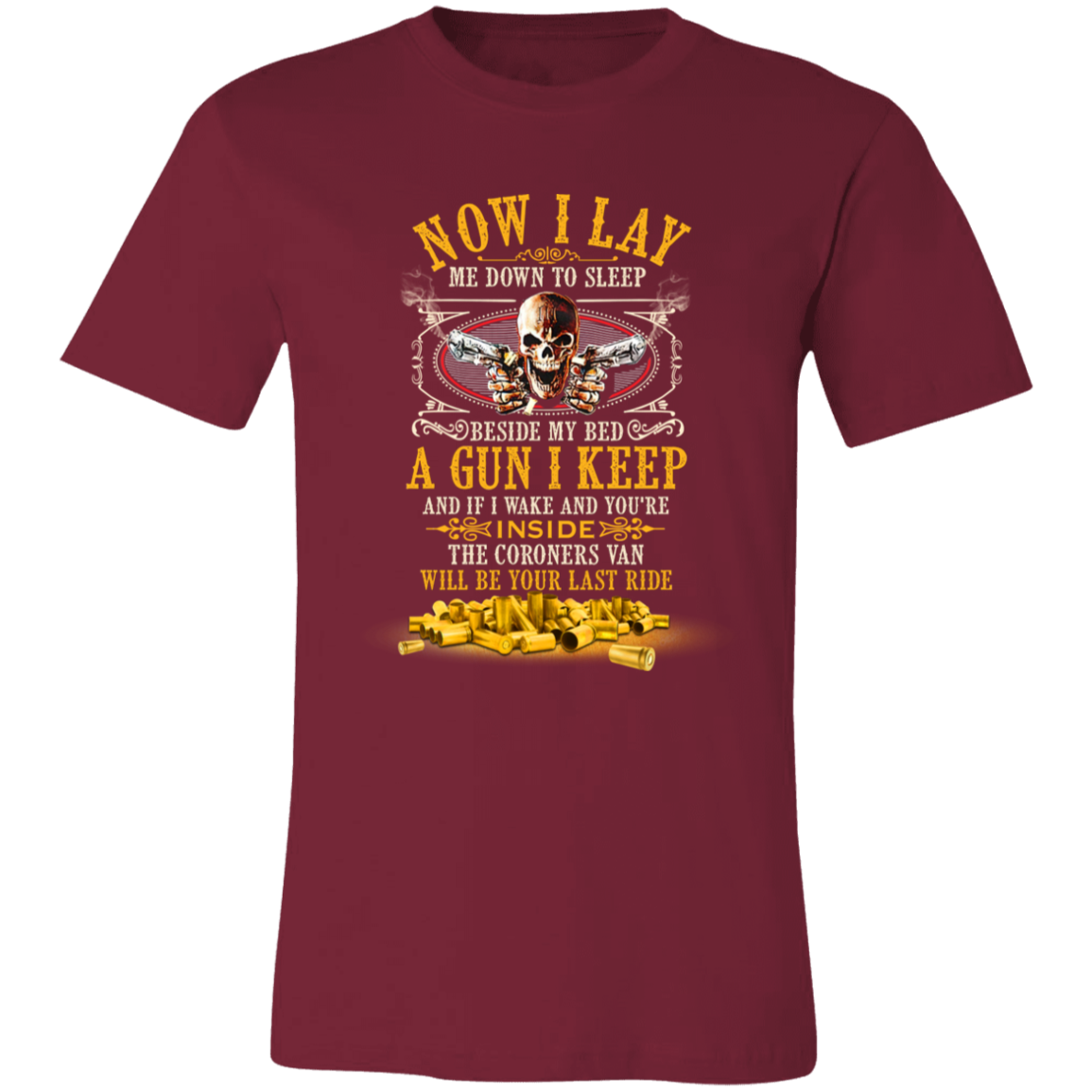 Short-Sleeve T-Shirt- Now I Lay Me Down To sleep