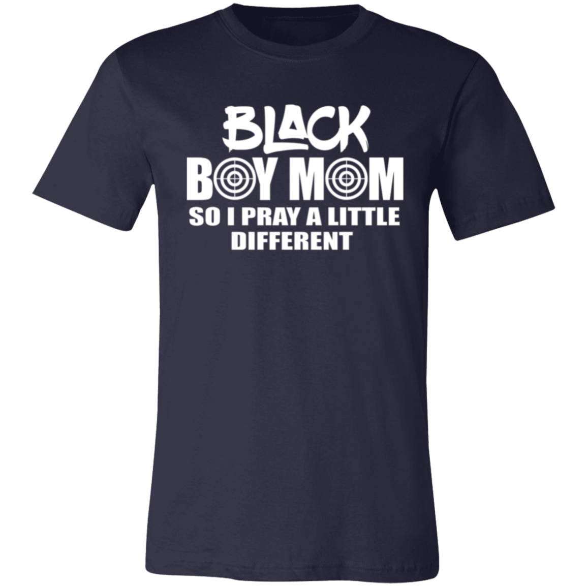 Short-Sleeve T-Shirt- Black Boy Mom