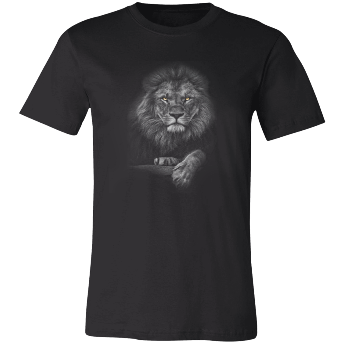 Short-Sleeve T-Shirt- Golden Eye Lion