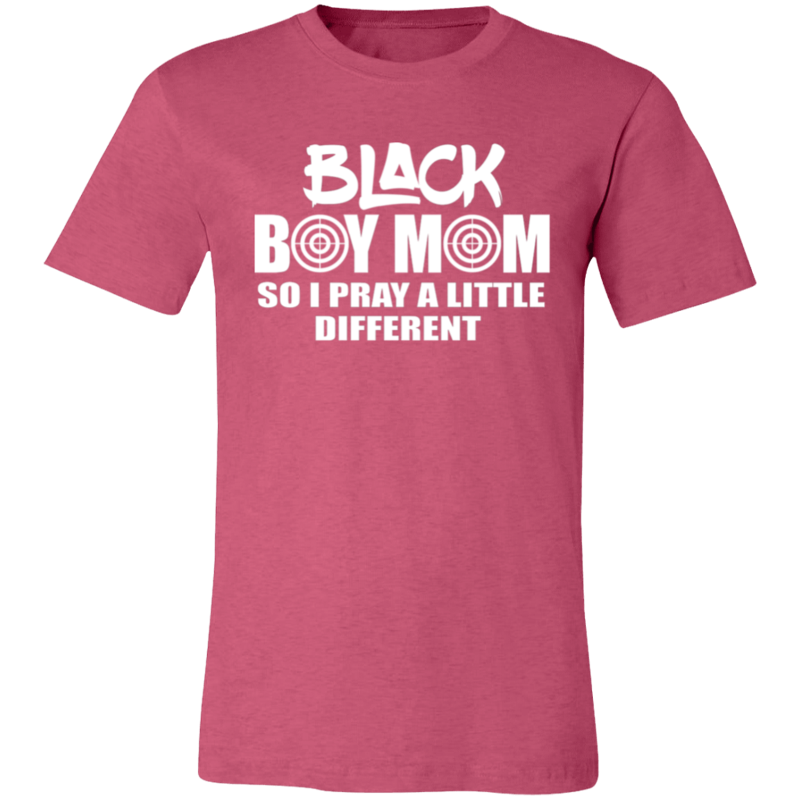 Short-Sleeve T-Shirt- Black Boy Mom