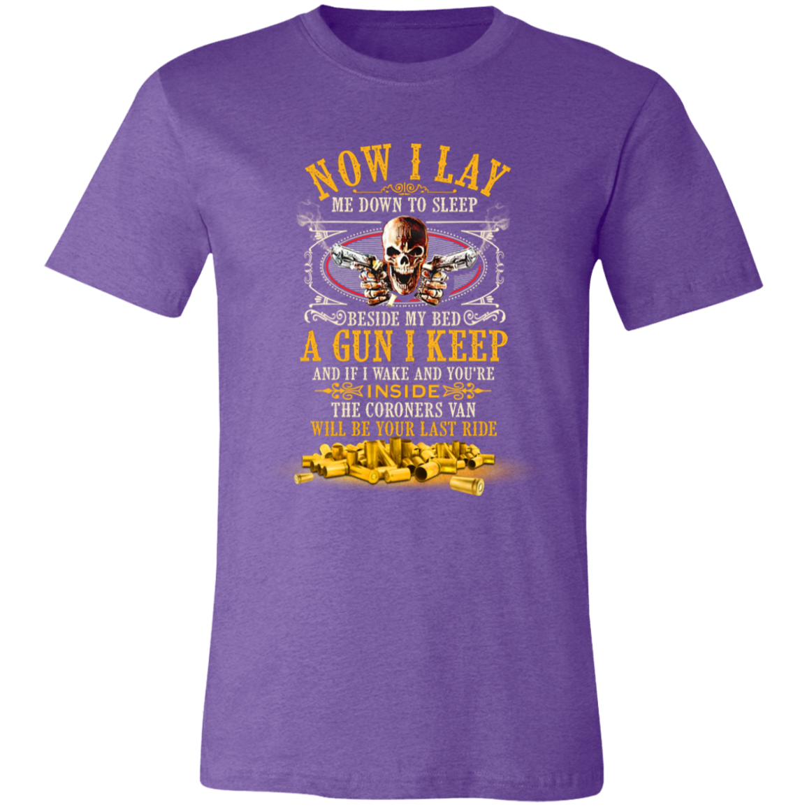 Short-Sleeve T-Shirt- Now I Lay Me Down To sleep