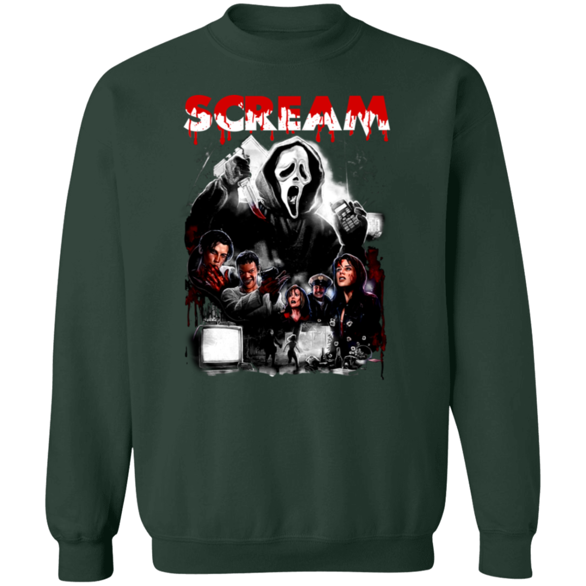 Pullover Sweatshirt- Scream