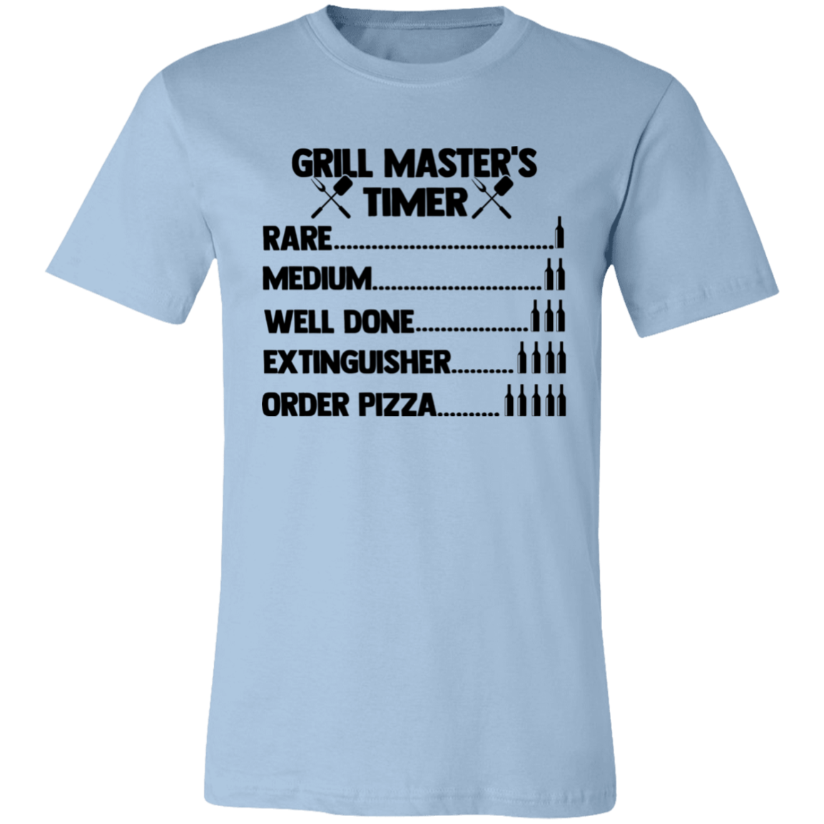 Short-Sleeve T-Shirt-- Grillmaster Timer