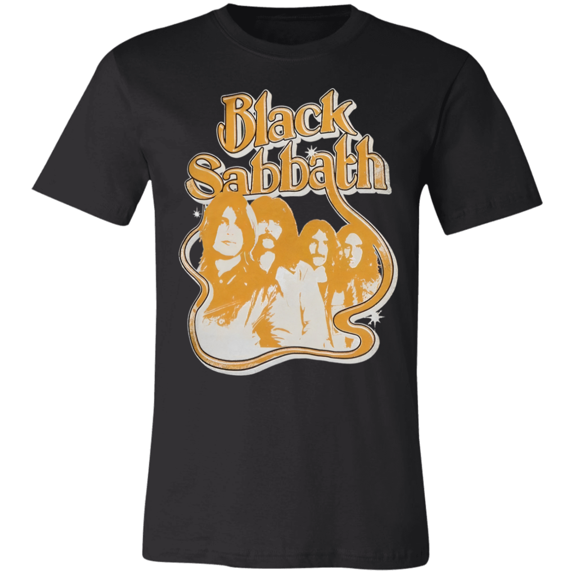 Jersey Short-Sleeve T-Shirt- Black Sabbath
