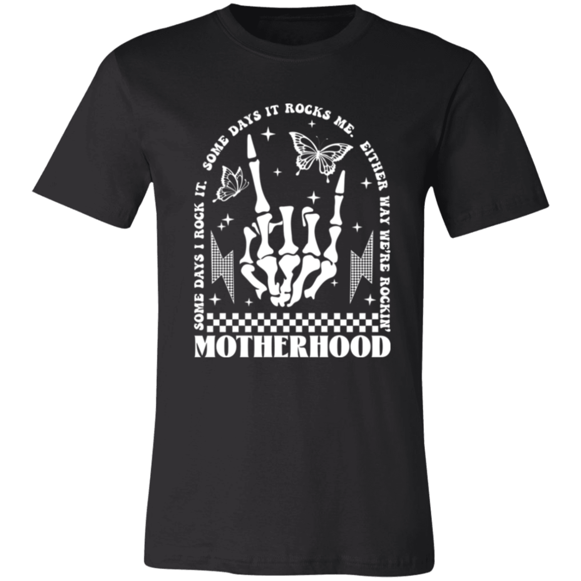 Some Days It Rocks Me| Motherhood Short-Sleeve T-Shirt