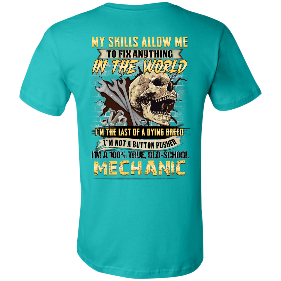 Short-Sleeve T-Shirt-- Old School Mechanic