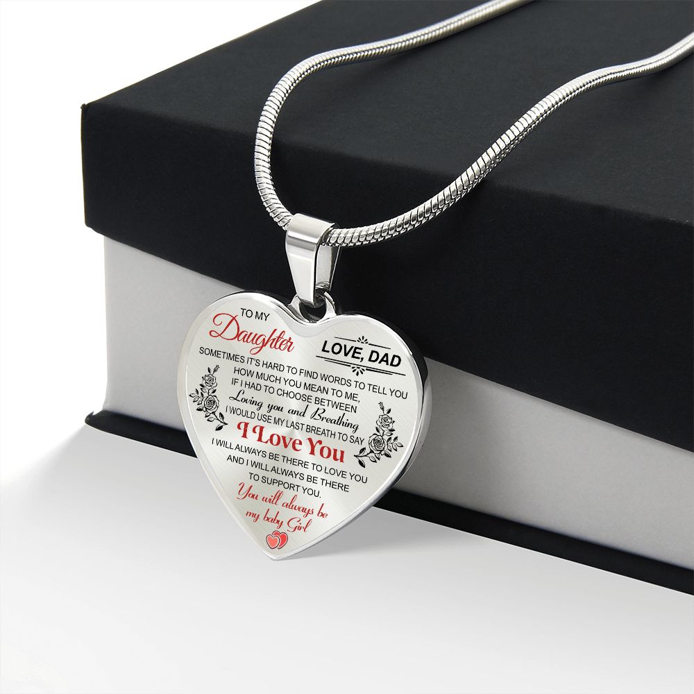 To My daughter- Love Dad