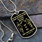 Soldier Brothers Dog Tag