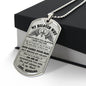 My Beloved Wife | I Watched You Suffer Dog Tag