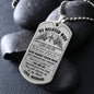 My Beloved Wife | I Watched You Suffer Dog Tag