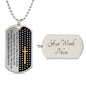 Fear Not Dog Tag