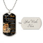 To My Son- Lion and Cub -Mom