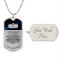 Badass Daughter Dog Tag