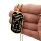 Soldier Brothers Dog Tag