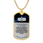 Badass Daughter Dog Tag