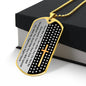 Fear Not Dog Tag
