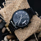 Engraved Black Watch - From Son