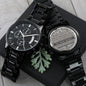 Engraved Black Watch - From Son