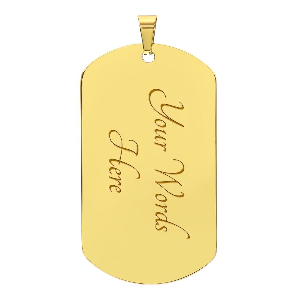Boss Girl Dog Tag