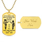 Brother Dog Tag- Fight Together