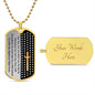 Fear Not Dog Tag