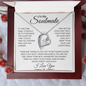 To My Soulmate - "Last Everything" | Forever Love Necklace