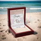 To My Precious Daughter- Love Mom | Pink | Forever Love Necklace