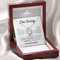 I Am Sorry| I Did Something I Can't Take Back | Wth Blk | Forever Love Necklace