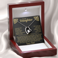 To My Daughter | Always My Little Girl -- Love, dad | Forever Love Necklace