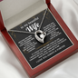 To My Beautiful Wife | Always & Forever | Forever Love Necklace