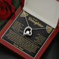 To My Daughter | Always My Little Girl -- Love, dad | Forever Love Necklace