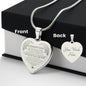 My Husband My Angel Pendant Necklace