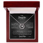 To My Daughter From Mom--Love You Forever--Lucky Charm