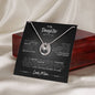 To My Daughter From Mom--Love You Forever--Lucky Charm