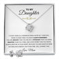 To My Daughter- Love Mom