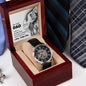 Men's Openwork Watch- From Son
