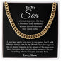 To My Son- I closed My Eyes-Love Mom