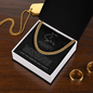 To My Son | Forever and Always | Cuban Link Chain