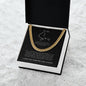 To My Son | Forever and Always | Cuban Link Chain
